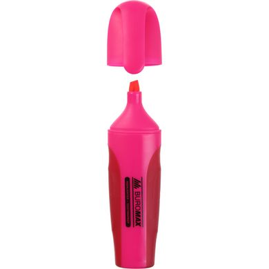 Текст-маркер NEON, розовый, 2-4 мм, с рез.вставками ВМ.8904-10 Buromax (4823078927354) купить в Украине