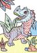 Книга "Чарівні водні розмальовки. Динозаври" 74283 Crystal Book (9789669874283)