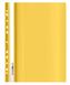 Папка-скоросшиватель E38504-05 Economix Light с прозрачным верхом А4 с перфорацией глянец, жёлтый (4044572385005)