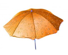 Зонт пляжный "Капельки" (оранжевый) купить в Украине