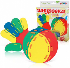 Шнурівка "Рука+м'яч" купить в Украине