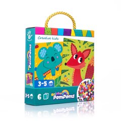 Набор для творчества "Rainbow pompoms" VT4433-06 Vladi Toys, в коробке (4820234761470) купить в Украине