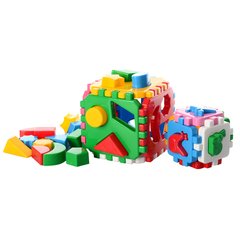Іграшка куб "Розумний малюк 1 + 1" ТехноК " купити в Україні