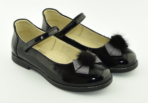 Туфлі 43182 чорн.наплак, Shagovita 30 купить в Украине