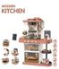 Детская кухня 889-184 Modern Kitchen 43 предмета, свет, звук, вода, пар, в коробке (6903317259410)