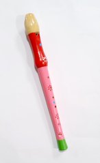 Флейта дерев'яна, 33 см Руді Розовый купити в Україні