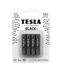 [AAA BLACK+] Первинні елементи та первинні батареї TESLA BATTERIES AAA BLACK+ ( LR03 / BLISTER FOIL 4 шт.) купить в Украине