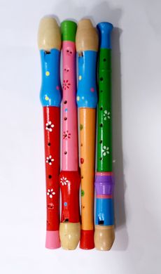 Флейта дерев'яна, 33 см Руді Розовый купити в Україні