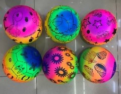 М'яч гумовий арт. RB24159 (500шт) 9", 60 грам, 4 кольори купити в Україні
