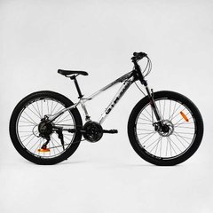 Велосипед Спортивний Corso «GTR-3000» 26" дюймів GT-26850 (1) рама алюмінієва 13"", обладнання Shimano 21 швидкість, зібран на 75% купить в Украине
