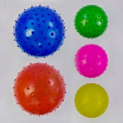М'яч дитячий масажний З 40281 (1000) 5 кольорів, діаметр 16 см, 35 грам купити в Україні