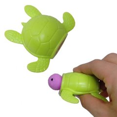 Антистресс-игрушка "Черепашка", выпрыгивающая (зеленая)