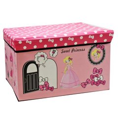 Кошик-пуфик для іграшок "Чарівні принцеси" купити в Україні
