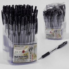 Набір кулькових ручок З 37079 (40) ЦІНА ЗА 60 ШТУК В БЛОЦІ, чорна купити в Україні
