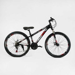 Велосипед Спортивний Corso 26" дюймів «Global» GL-26950 (1) рама сталева 13’’, обладнання Saiguan 21 швидкість, зібран на 75% купить в Украине