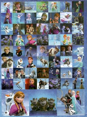 Розмальовка Снігові принцеси А4 + 118 наклейок 2025 Jumbi (6902017112025) купити в Україні