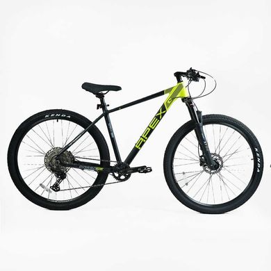 Велосипед Спортивний Corso "APEX" PX-29007 (1) рама алюмінієва 19``, обладнання Shimano Deore 12 швидкостей, вилка Santour повітряна, зібран на 75% купить в Украине