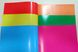 Цветная бумага Polly двухсторонняя мелованная А4 6цветов/12листов, сшита Микс