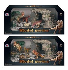 Набор динозавров Q 9899 Y-90 (12) 2 вида, в коробке