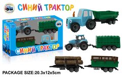 Набор тракторов с прицепами, инерция EN2005, в кор. 20,3*12*5см (6900001637837) Микс купить в Украине