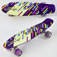 Скейт F 9797 (8) Best Board, доска=55см, колёса PU, СВЕТЯТСЯ, d=6см купить в Украине
