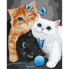 Картина по номерам "Пушистые котята" ★★★ купить в Украине