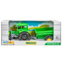 Трактор Фермер з причепом в коробці Wader купить в Украине
