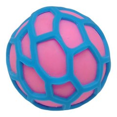 Іграшка "Мʼячик-антистрес", з піною, 6 см (рожевий)