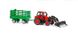 Трактор із причепом 8896 інерція, в слюді (6973951090144) Красный купити в Україні