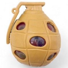 Іграшка-антистрес з орбізами "Граната" (коричнева)