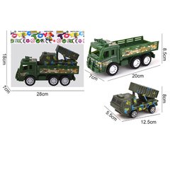 Військова техніка арт. K98-A12 (192шт/2) вантажівка+танк, пакет 28*7*18см купити в Україні