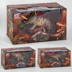 Набір динозаврів Q 9899-212 (24/2) 3 види, 6 елементів, 4 динозавра, в коробці купити в Україні