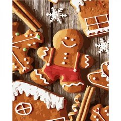 Картина по номерам "Новогоднее печенье" ★★★★ купить в Украине