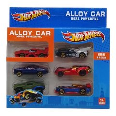 Набор металлических машинок "Hot Wheel", 6 штук (6973571650056) купить в Украине