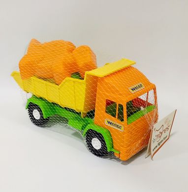 Вантажівка "Mini truck" з набором для піску 5 елементів, 39157 Тигрес (4820159391578) купити в Україні