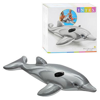 Intex Дитячий надувний пліт 58535 NP (6) "Дельфін" розміром 175х66см, від 3 років купити в Україні
