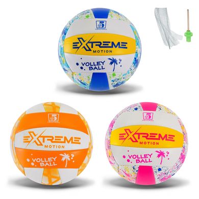 Мяч волейбольный арт. VB24513 (60шт) №5, PVC 280 грамм, 3 цвета купить в Украине