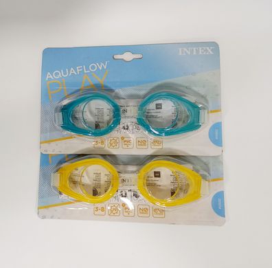 Очки для плавания 55602 3-8лет, регулируемый ремешок, на блистере (6941057456027) МИКС купить в Украине