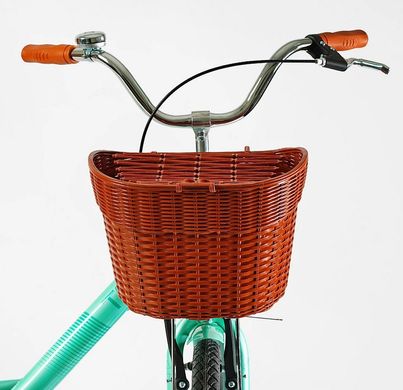 Велосипед городской 26`` TR-26995 Corso Travel односкоростной, стальная рама 16.5``, корзина, багажник (6800084269959) купить в Украине