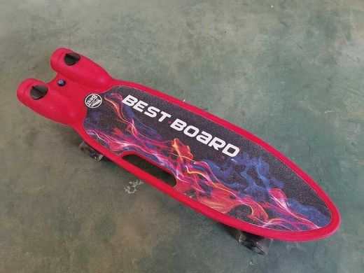 Скейтборд S-00710 Best Board (4) з музикою і димом, USB-зарядка, акумуляторні батареї, PU колеса зі світлом 60х45мм купити в Україні