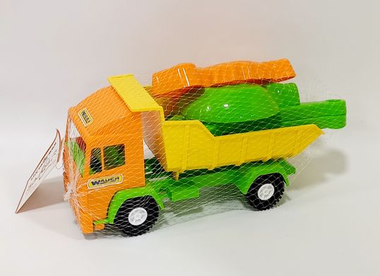Вантажівка "Mini truck" з набором для піску 5 елементів, 39157 Тигрес (4820159391578) купити в Україні