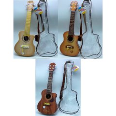 Гітара 6821B1-3-4 (24шт) 49см, 4 струни, медіатор, 3 види, в кор-ці, 50-19-5см купить в Украине