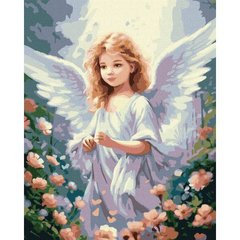Картина по номерам "Ангельская внешность" 40х50 см купить в Украине