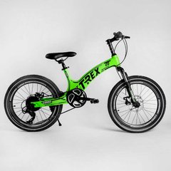 Велосипед 2-х колісний 20" 21455 "CORSO T-REX", магнієва рама, обладнання MicroShift (6800066214557) купити в Україні