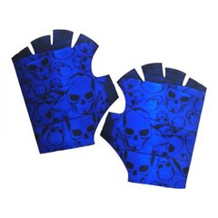 Игровые детские перчатки "Cobalt Skulls .Кобальтовые черепа" GLO-CS Сувенир-декор, на планшете (4820242991241) купить в Украине