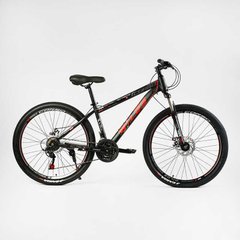 Велосипед Спортивний Corso «WILDS» 26" дюймів WL-26516 (1) рама сталева 15’’, перемикачі Saiguan, 21 швидкість, зібран на 75% купити в Україні
