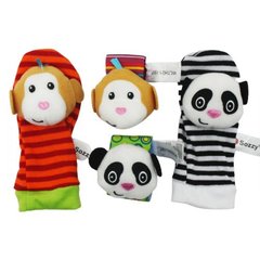 Набір шкарпеток і браслетів "Панда та Мавпа" купити в Україні