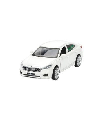 Машина металл 4342 АВТОПРОМ, KIA K7 1:39, открываются двери, в коробке (4897071925785) Белый купить в Украине