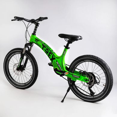 Велосипед 2-х колёсный 20" 21455 "CORSO T-REX", магниевая рама, оборудование MicroShift (6800066214557) купить в Украине