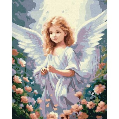 Картина за номерами "Ангельська зовнішність" 40х50 см купити в Україні